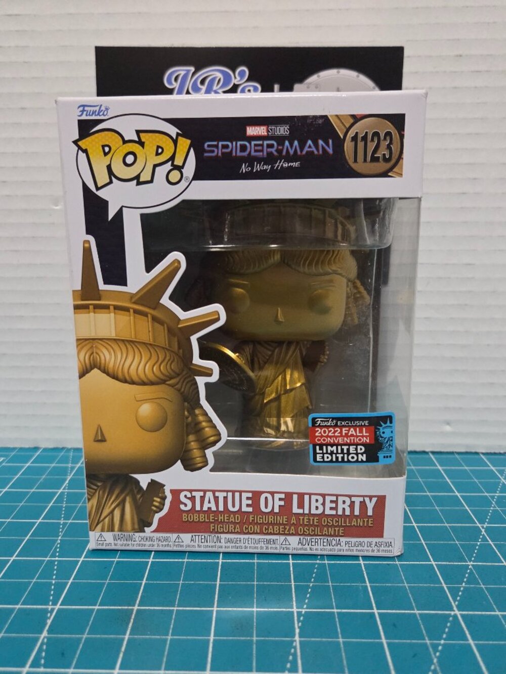 Funko POP Marvel Spider-Man No Way Home Statue of Liberty 1123 Vinyl Figure
